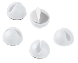 Cable Management Slot White