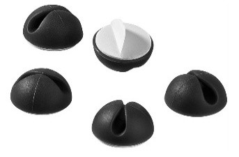 Cable Management 1 Slot Black