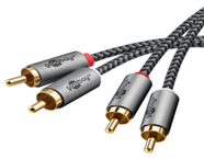 Plus stereo RCA to RCA cable 5M