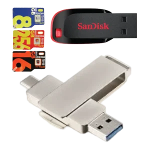 USB Flash Drives & Memory Cards